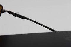 OAKLEY Square Wire POLARIZED Sunglasses Gunmetal/Tungsten Iridium NEW OO4075-06