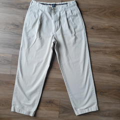 Polo Ralph Lauren Men’s Beige Pleated Chino Pants Cotton Twill Tapered
