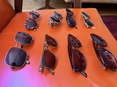 Lot of 8 Sunglasses Mixed Styles Ray-Ban/Madewell/vintage – Metal/Plastic