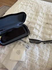 GUCCI GG0885SA-001 Black Grey Italy Authentic Full Rim Sun