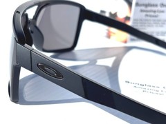 NEW Oakley SI CASTEL Matte Black PRIZM Grey Lens Sunglass 9147-10