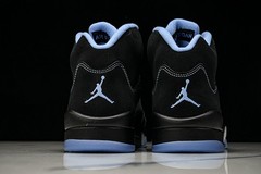 DD0587-008 Jo*dan 5 Retro Black University Blue (2026) Men’s Shoes Size 4-13
