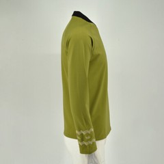 Cosplay TOS Kirk Gold Top Shirts Uniform The Original Series Starfleet Costumes