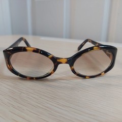 Vintage Ralph Lauren 941/S Tortoise Oval Sunglasses 90s Y2K Brown Lens 48-19mm