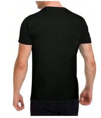 Men’s Hot Tuna Surf Graphic T-Shirt – 100% Cotton, Black Casual Summer Tee with