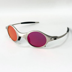 Oakley Mars X-Metal Sunglasses Silver Frame Purple Gradient Lens NEW–