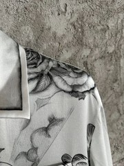 CASABLANCA Silk Long-Sleeve Shirt — Size M (Other Sizes Available)
