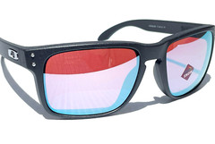 NEW Oakley HOLBROOK Steel Grey PRIZM Snow Sapphire Lens Sunglass 9102-U5