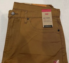Mens Levis 502 Regular Taper Stretch Jeans Caraway (Brown) 32, 33, 34, 36 #0100