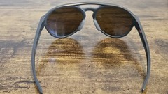 Oakley Matte Grey Forager Prizm Sapphire Polarized Sunglasses 09421-0358