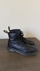 Dr. Martens 1460 Black Leather Boots M Size 4 / W Size 5 EU 36 Classic Combat