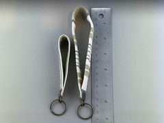Handmade Keychain Set Strap Loop Handle antique brass travel keys organization