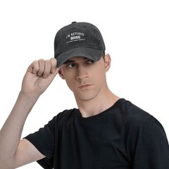 I’M RETIRED Funny Graphic Baseball Cap Unisex Washed Adjustable Sun Hat Casual