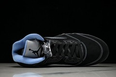 DD0587-008 Jo*dan 5 Retro Black University Blue (2026) Men’s Shoes Size 4-13