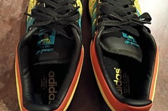 Vtg Adidas Top Ten Low Day of the Dead Size 10.5