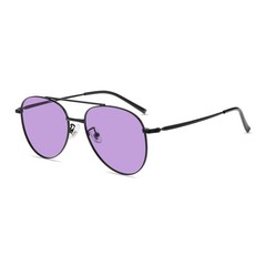 Women β‑Titanium Full Rim Reading Glasses Solid Purple Tinted Outdoor Sunglasses