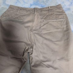 TwoMoon Chino Pants Army Pants Beige Size M – Vintage Style