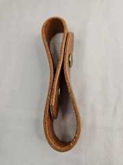 1″ Genuine Leather Cargo Carrying Strap Belt Loop Cart Handle 16″L Snap Closure