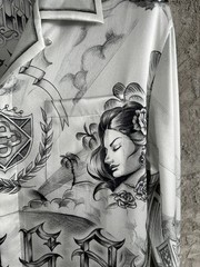 CASABLANCA Silk Long-Sleeve Shirt — Size M (Other Sizes Available)