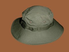 OD GREEN VIETNAM MILITARY TYPE II JUNGLE BOONIE HAT REPRODUCTION X-LARGE 7 3/4