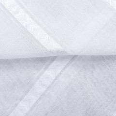 White Arab Square Scarf for Women Men Muslim Shawl Headwrap Plaid Stripe Printed