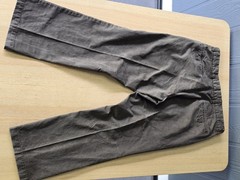 Dockers D3 Classic Fit Men’s Gray Khaki Pants Straight Leg Flat Front Chinos 36