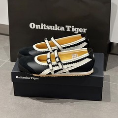 2025 Patou x Onitsuka Tiger Mexico 66 Tgrs Mary Jane Ballet Flats 118A2678-001