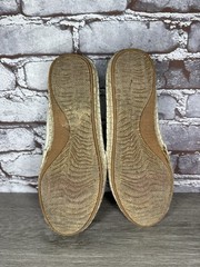 Reef White Leather Espadrilles Loafers Flats Shoes Women’s Sz 7.5M US/38EU