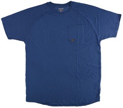 Ariat Rebar Men’s T-Shirt Cotton Strong, Big & Tall Raglan SS Basic Pocket Tee