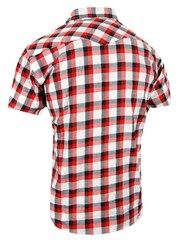 Western Plaid Shirt Short Sleeve Mens Snap Up Flap Pockets LATEST NEW COLORS!!