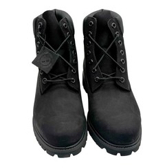 Timberland Classic 6″ Premium Waterproof Boot, Black Nubuck, Size Options