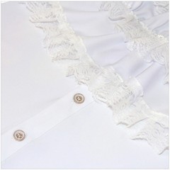 Men Vampire Victorian Renaissance Blouse Tops Gothic Ruffled Medieval Shirt