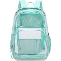 clear backpack heavy duty transparent bookbag