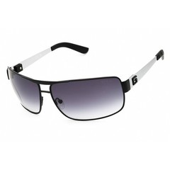 Guess Men’s Sunglasses Matte Black Metal Pilot Shape Full Rim Frame GU6954 02B