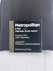 Men’s Gold Toe Metropolitan 3 Pairs Of Black Dress Socks 10-13