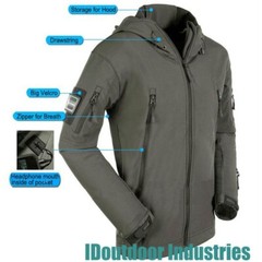 Mens Jacket Winter Military Tactical Waterproof Warm Soft Shell Windbreaker US