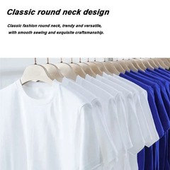 Men’s T-shirt High Quality Cotton Blend Funny I‘m Thinking Printed Casual Loose