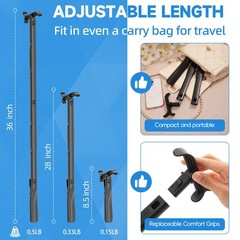 Long Adjustable Shoe Horn Dressing Aid For Seniors Disabled Hip Back