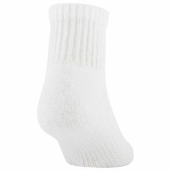 Men’s 6-Pair Athletic Works Ankle Socks Size 6-12, White