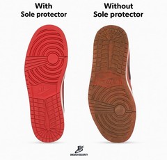 Sole Protectors 4 Pack – Clear Self-Adhesive Shoe Sole Guard & Anti-Slip Wear Re