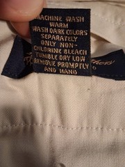 Brooks Brothers Elliot Advantage Chino Men Pleated Cotton Khaki Pants W35 L32