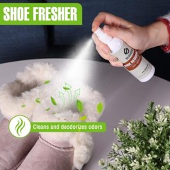 7PIECE Shoe Cleaning Kit w/2 Bottles Shoe Cleaner Deodorizer Protector 2 Brushes