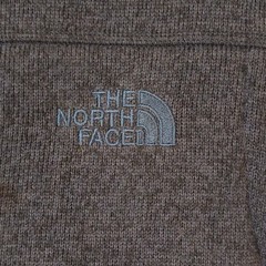The North Face Men’s Blue Full Zip Fleece Vest L Stand-Up Collar Lined
