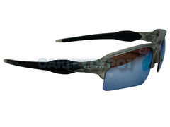 ✅🕶️ OAKLEY FLAK 2.0 XL 09188 MATTE GREY INK/PRIZM DEEP H2O POLARIZED SUNGLASSES