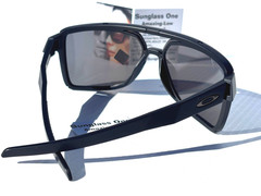 NEW Oakley SI CASTEL Matte Black PRIZM Grey Lens Sunglass 9147-10
