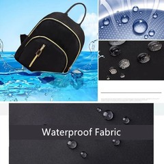 Women Mini Backpack Purse Oxford Cloth Multi-Function Crossbody Shoulder Bag
