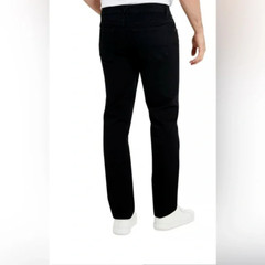 Kenneth Cole Men’s Straight Fit 2 Way Stretch Denim Jeans