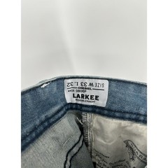 Diesel Larkee Straight Leg Regular Fit Medium Wash Distressed Jeans Size 33×32