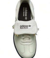 Wales Bonner × adidas Samba Studded Cream White IG 4304 New With Box