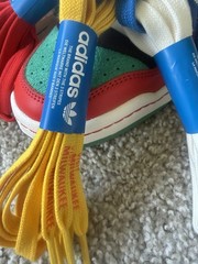 adidas Forum CL “What The Milwaukee” Multicolor Colorblock Low Top Sneakers